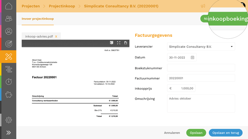 Inkoopmanagement voor projecten