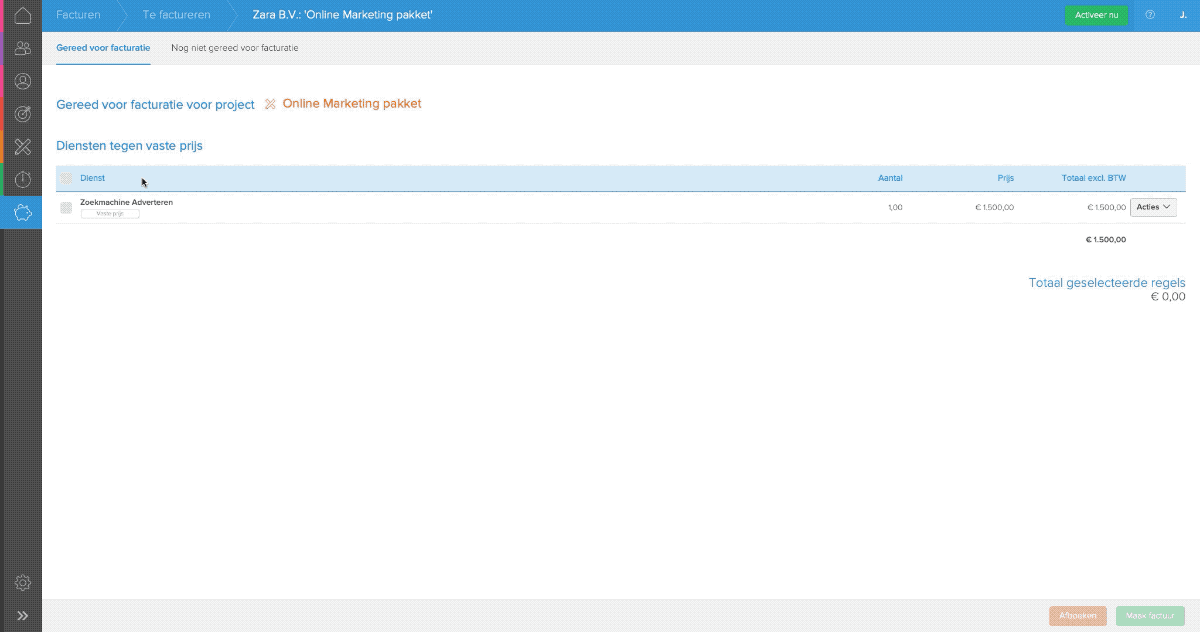 Online facturatie software van Simplicate Online facturatie software van Simplicate